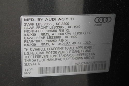 new q7 audi tdi suv leather sunroof quattro led lights gray, US $52,000.00, image 31