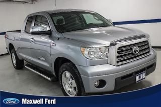 07 toyota tundra 2wd double 145.7&#034; 5.7l v8 leather navigation v8 limited