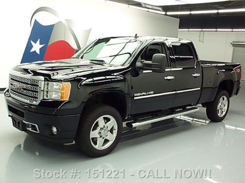 2014 gmc sierra denali 2500 hd crew z71 4x4 nav 20&#039;s 6k texas direct auto