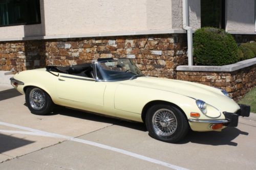 1974 jaguar e type series 3 convertible survivor original condition