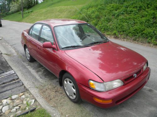 1997 toyota corolla dx sedan 4-door 1.6l