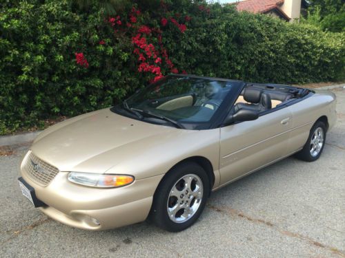 Sebring convertible jxi limited southern california garaged low mileage 69,961