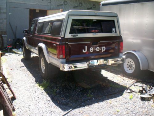 1987 jeep comanche pioneer standard cab pickup 2-door 4.0l