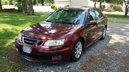 2004 saab 9-3 arc sedan 4-door 2.0l *no reserve*