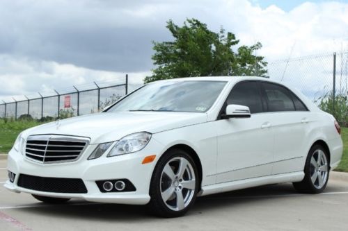 2010 mercedes e350 amg sport, carfax cert, adult owned