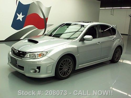 2012 subaru impreza wrx sport limited awd 5-spd sunroof texas direct auto