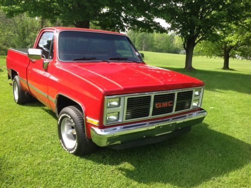 1985 gmc high sierra shortbox mint condition 1969 327 complete rebuilt engine