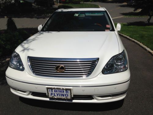 2005 lexus ls430 luxury sedan 4-door 4.3l excellent condition very low milage