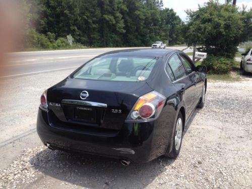 2007 nissan altima black s sedan 4-door 2.5l clean car