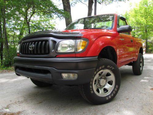 01 toyota tacoma 4wd regcab 4cyl 2.7l automatic 1-owner