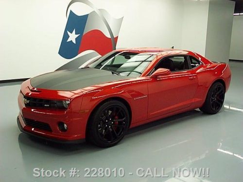 2013 chevy camaro 2ss 1le performance rs 6-speed nav 1k texas direct auto