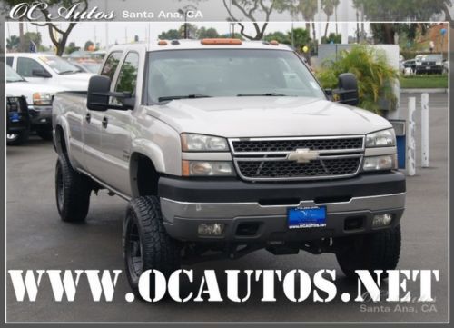 2005 chevy silverado 3500 2500 diesel 4x4 ca one owner loaded!