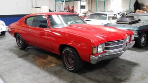 1971 chevrolet chevelle base hardtop 2-door 7.4l