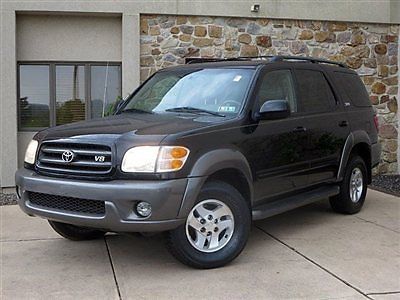 2003 toyota sequoia sr5 4wd v8 automatic, leather, sunroof