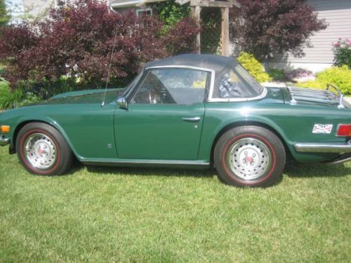 1975 triumph tr6 british racing green