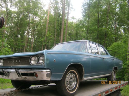 1968 dodge coronet 440 sedan 4-door 5.2l - all original - garage kept