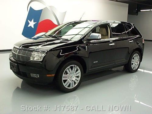 2008 lincoln mkx elite ultimate pano sunroof nav 69k mi texas direct auto