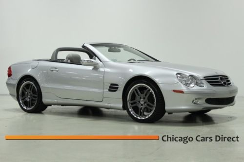 04 sl500 roadster navigation xenon 56k low miles bose upgrade wheels