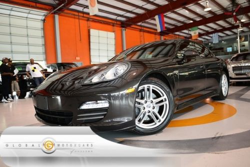 11 porsche panamera 4 awd v6 26k sport chrono bose nav pdc cam vent moonroof