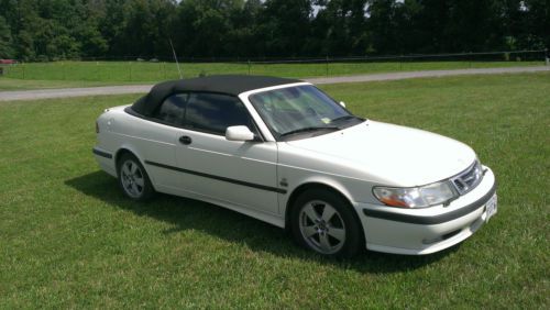 2002 saab 9 3 convertible