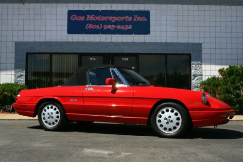 1991 alfa romeo spider