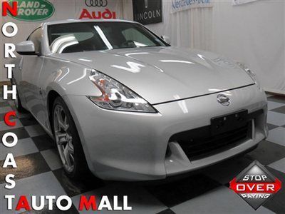 2009(09)370z silver/black only 19k 6-spd spoiler xen kless-go save huge!!!