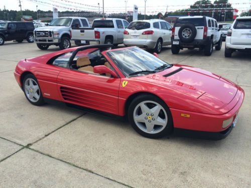 1991 ferrari 348 ts 2 door convertable 53,000 miles