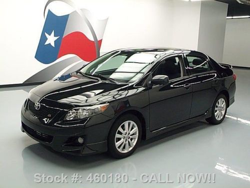 2010 toyota corolla s 5-spd sunroof ground effects 62k texas direct auto