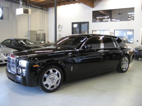 2008 rolls-royce phantom black/black with theatre