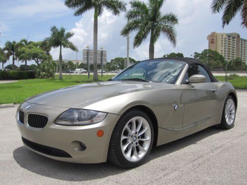 Florida super low 64k z4 2.5i roadster sport premium power top super nice!