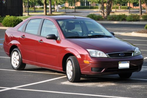 2007 ford focus se -red-