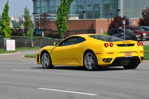 Ferrari f430, yellow, excellent,coupe,carbon fiber