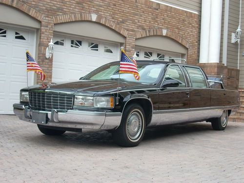 1996 custom cadillac fleetwood open convertible limousine