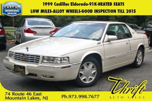 1999 cadillac eldorado-91k-heated seats-low miles-alloy wheels