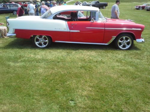 1955 chevrolet bel air 2 dr htp fuel v8 350 auto