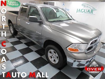 2009(09)ram1500 quadcab slt gry/gry cruise sat mp3 abs trac save huge!!!