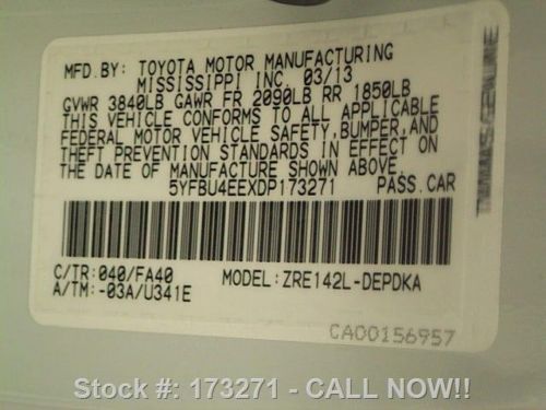 2013 TOYOTA COROLLA L AUTO CD AUDIO AIR CONDITION 2K MI TEXAS DIRECT AUTO, US $15,980.00, image 11