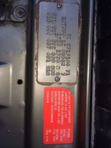 1979 Mercedes-Benz 450SL Base Convertible 2-Door 4.5L, US $12,500.00, image 19