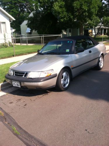 1997 saab 900 se turbo convertible 2-door 2.0l