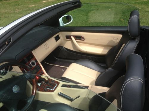 Mercedes-Benz SLK 320   2001 WHITE hard top convertible  40,000 miles, US $13,400.00, image 6