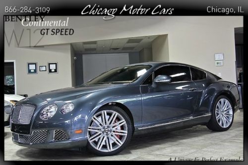 2013 bentley continental gt speed coupe 9100 miles serviced hard loaded w12 21s