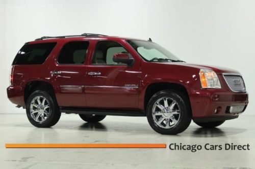 07 yukon slt 5.3l 4x4 denali clone rear dvd moonroof leather buckets clean