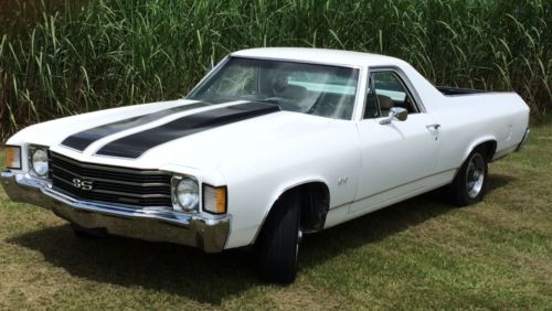 1972 chevrolet el camino custom standard cab pickup 2-door 5.7l