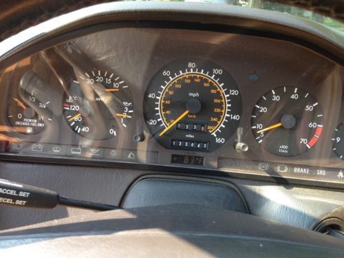 1991 Mercedes 500SL SL500 NO RESERVE Excellent Condition Signal Red/Palomino!!!, US $9,900.00, image 7