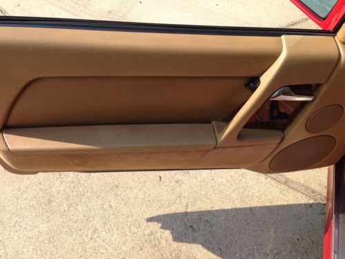 1991 Mercedes 500SL SL500 NO RESERVE Excellent Condition Signal Red/Palomino!!!, US $9,900.00, image 8