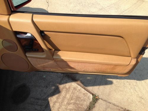 1991 Mercedes 500SL SL500 NO RESERVE Excellent Condition Signal Red/Palomino!!!, US $9,900.00, image 13