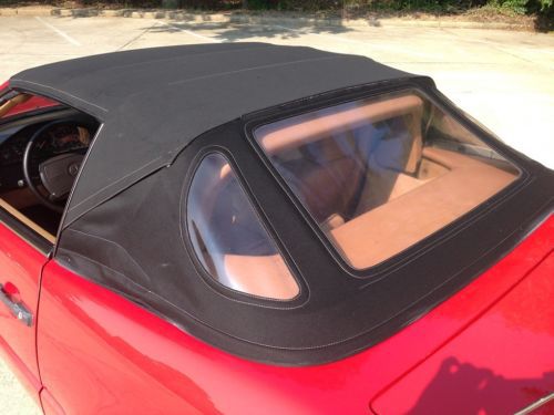 1991 Mercedes 500SL SL500 NO RESERVE Excellent Condition Signal Red/Palomino!!!, US $9,900.00, image 16