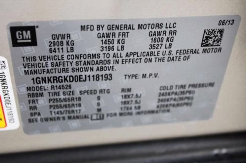 2014 Chevrolet Traverse 1LT, US $30,790.00, image 2