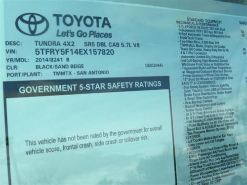 2014 toyota tundra sr5