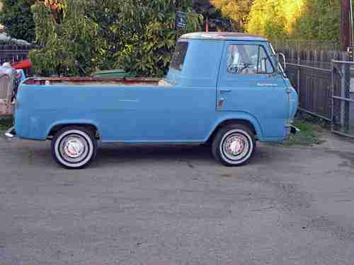 1964 Ford Econoline Pickup Truck E-100 - Blue, image 2